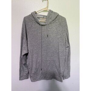 Byron Bay Hoodie lighter material Gray Kangaroo Pocket Womans L